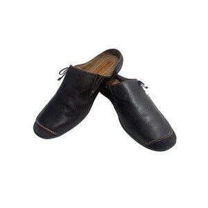 Naturalizer Natural  Fast Clog Brown Leather Mule Womens 7M